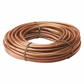 RAIN BIRD Emitter Tubing 1/4 in 50 ft Brown, 2EMA8