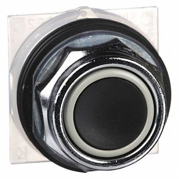 SCHNEIDER ELECTRIC H4518 Non-Illum Push Button Operator Black, 2EN12