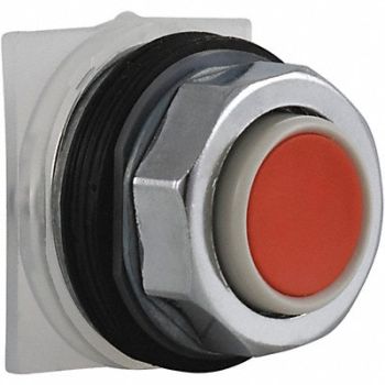 SCHNEIDER ELECTRIC H4518 Non-Illum Push Button Operator 30mm Red, 2EN26