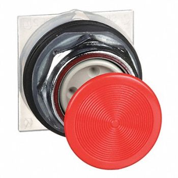 SCHNEIDER ELECTRIC Non-Illum Push Button Operator 30mm Red, 2EN30