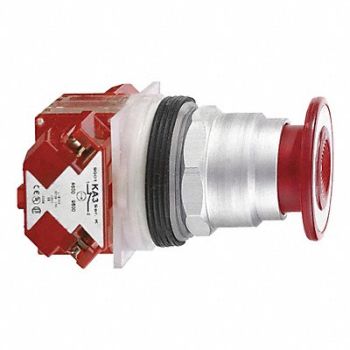 SCHNEIDER ELECTRIC H4522 Non-Illum Push Button Operator 30mm Red, 2EN42