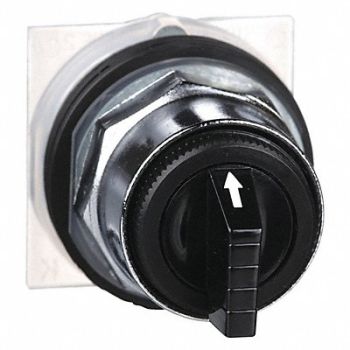 SCHNEIDER ELECTRIC Non-Illum Selector Swtch 30mm 3 Pos Levr, 2EN72