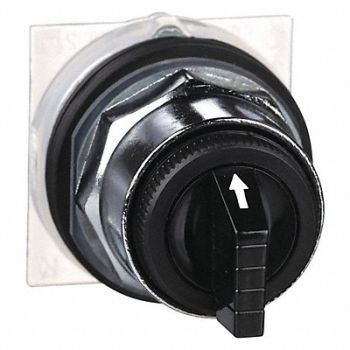 SCHNEIDER ELECTRIC Non-Illum Selector Swtch 30mm 3 Pos Levr, 2EN74