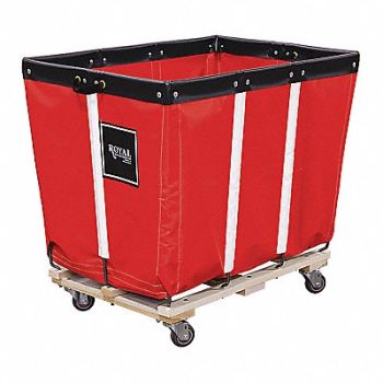 ROYAL BASKET TRUCKS Perm Liner Truck 14 bu red vinyl, 8DT85