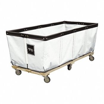 ROYAL BASKET TRUCKS Extractor Truck 60 White Vinyl, 2END2