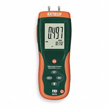 EXTECH Digital Manometer 0 psi to 0.5 psi, 2ENF2