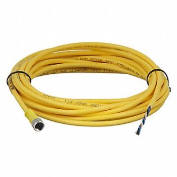 BRAD HARRISON Cordset 4 Pin Receptacle Female, 2ENZ1