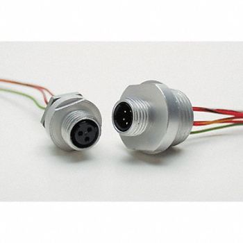 BRAD HARRISON Cordset 5 Pin Receptacle Female, 2EPG9