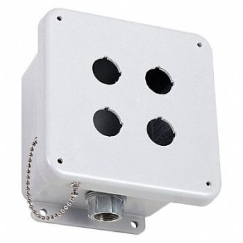 SCHNEIDER ELECTRIC Pushbutton Enclosure 30mm Plastic, 2ER77