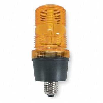 GRAINGER APPROVED Warning Light Strobe Tube Amber 120VAC, 2ERN6