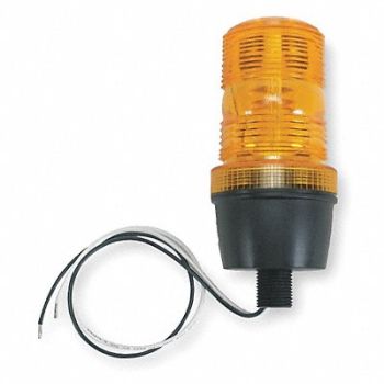 GRAINGER APPROVED Warning Light Strobe Tube Amber 120VAC, 2ERP2