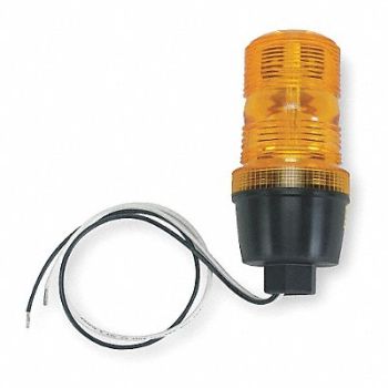 GRAINGER APPROVED Warning Light Strobe Tube Amber 120VAC, 2ERP5