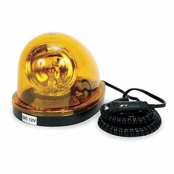 GRAINGER APPROVED Beacon Light Amber Rotating, 2ERT5