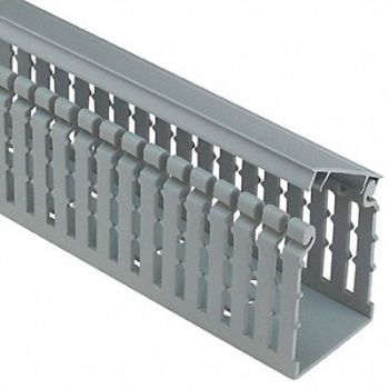 PANDUIT WiringDuct Narrow 4.25x4.1In 6Ft Gray, 2ETY7