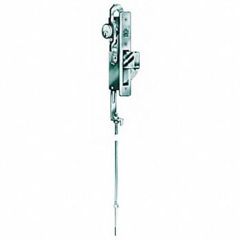 ADAMS RITE Deadbolt Med.Duty Satin Chrome, 2EUX2