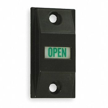 ADAMS RITE Exit Indicator Dark Bronze, 2EUX4