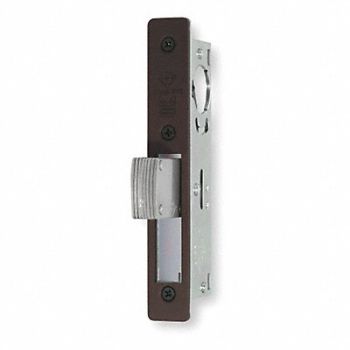 ADAMS RITE Deadbolt HD Satin Chrome, 2EUY3