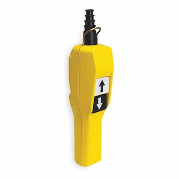 SCHNEIDER ELECTRIC Pendant Push Button Station NO/NC Yellow, 2EV31