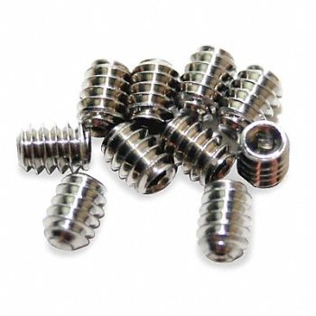 Hex Head Set Screws Acorn SS PK10, 2EVN3