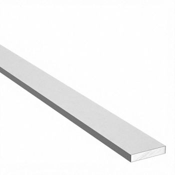 GRAINGER APPROVED Flat Bar Stock Aluminum 3 in Over. W, 2EYW1