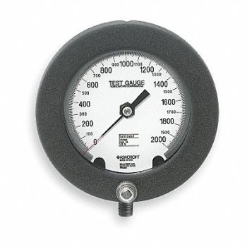 ASHCROFT D0815 Pressure Gauge 0 to 2000 psi 6In 1/4In, 2RFF3