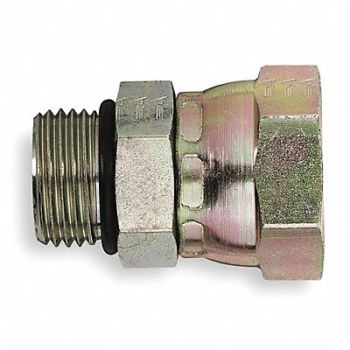 EATON AEROQUIP Hose Adapter 1/2 NPSM 1/2 ORB, 2F421