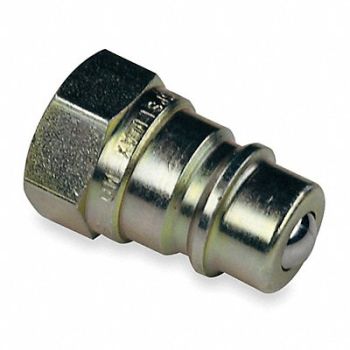 SAFEWAY HYDRAULICS Quick Connect Plug 3/8 3/8 -18, 2F777