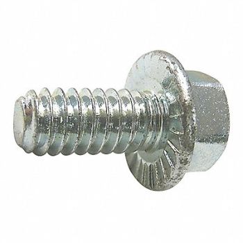 GRAINGER APPROVED Flange Bolts Fastener L 1/2 in PK100, 2FB87