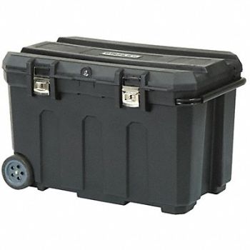 STANLEY Rolling Tool Box 110 lb Load Cap. Foam, 2FDB7