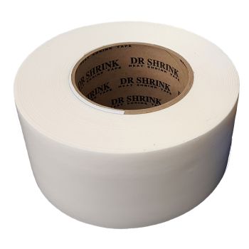 DR SHRINK 4" x 180' White Heat Shrink Tape