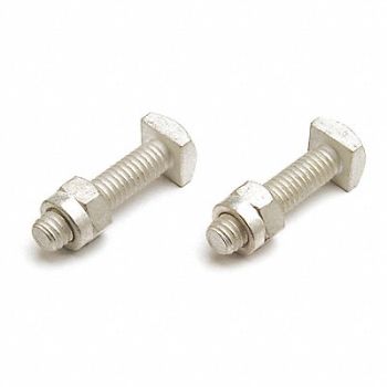 QUICKCABLE Hardware Fastener Silver Bolt PK25, 2FFH8