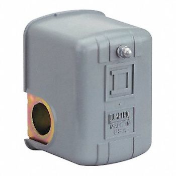SQUARE D Pressure Switch DPST 120/150psi 1/4 FNPS, 2FG80