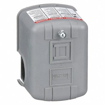 SQUARE D Pressure Switch DPST 30/50 psi 1/4 FNPS, 2FH02