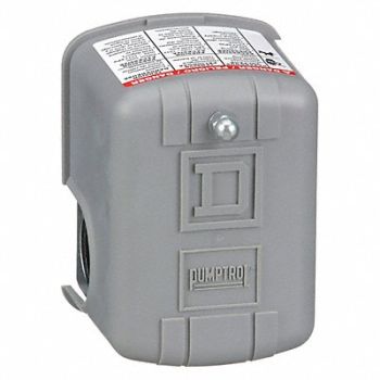 SQUARE D Pressure Switch DPST 40/60 psi 1/4 FNPS, 2FH08