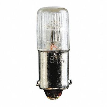LUMAPRO Miniature Neon Bulb T3 0.1W PK10, 2FNB5