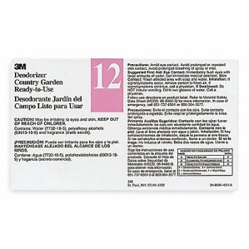 TOLCO Secondary Bottle Label Gloss Paper PK12, 2FP44