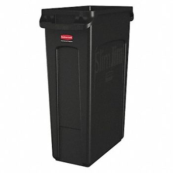 RUBBERMAID COMMERCIAL PRODUCTS D1941 Utility Container 23 gal Black, 2FTG1