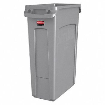 RUBBERMAID COMMERCIAL PRODUCTS D1941 Utility Container 23 gal Gray, 2FTG3