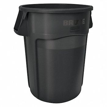RUBBERMAID COMMERCIAL PRODUCTS D1926 Utility Container 44 gal Black, 2FTH4