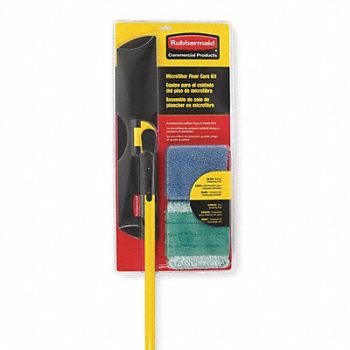 RUBBERMAID COMMERCIAL PRODUCTS Spray Mop Kit 18 in W Yellow, 2FTT6