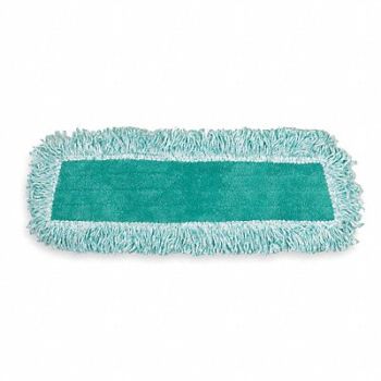 RUBBERMAID COMMERCIAL PRODUCTS Dust Mop Green Microfiber, 2FTT8