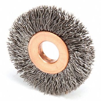 WEILER Crimped Wire Wheel Brush Arbor 1-1/2 In., 2FZ25