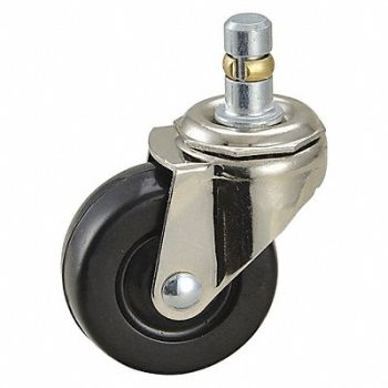 GRAINGER APPROVED Friction-Ring Stem Caster, 2G001
