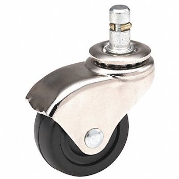 GRAINGER APPROVED Friction-Ring Stem Caster, 2G009