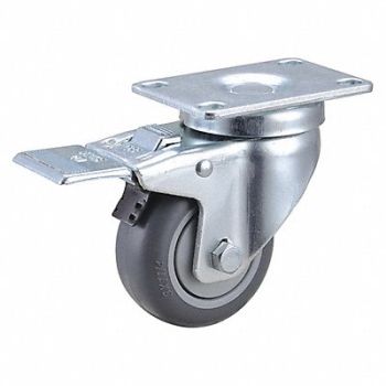 GRAINGER APPROVED Standard Plate Caster Swivel 210 lb., 2G035