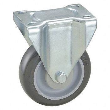GRAINGER APPROVED Standard Plate Caster Rigid 300 lb., 2G049