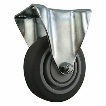 GRAINGER APPROVED Standard Plate Caster Rigid 260 lb., 2G061