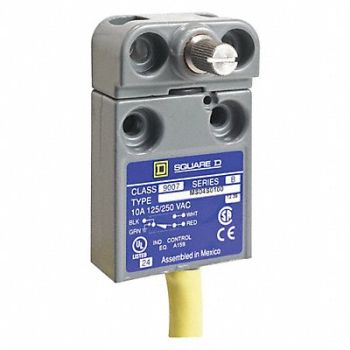 SQUARE D Miniature Limit Switch 250VAC/28VDC, 6HCG9