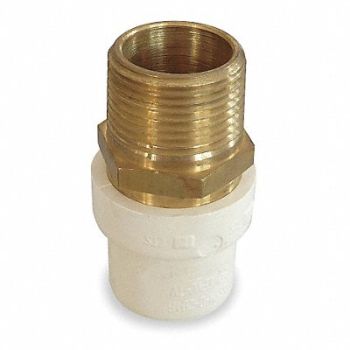 GRAINGER APPROVED Adapter CTS 1-1/2 MNPT X CTS Socket Hub, 2GKA4