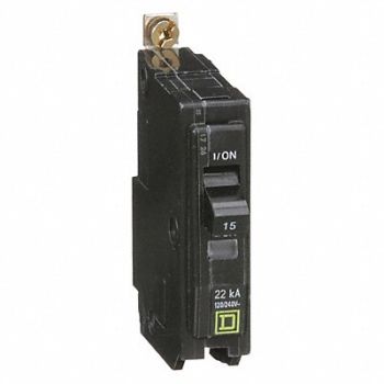 SQUARE D Circuit Breaker 15A Bolt On 120/240V 1P, 2GLC4